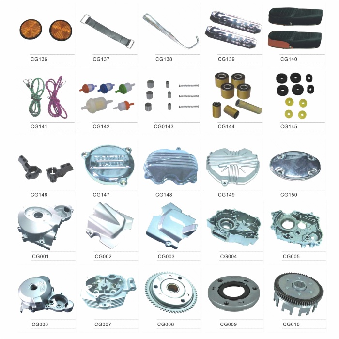 CG125 125cc 150cc 175cc 200cc motorcycle parts